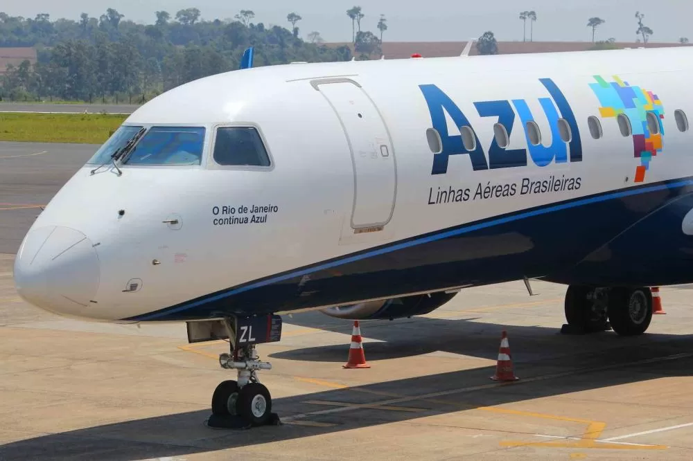 Azul Linhas Aéreas lança rota Campinas-Cacoal e encerra voos para Cuiabá