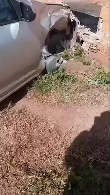 Motociclista Escapa da Morte em Colisão Entre Veículos no Bairro Teixeirão em Cacoal