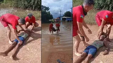 Vídeo: Mulher Morre Afogada em Enchente Após Suposta Bebedeira no Bairro Vila Jotão