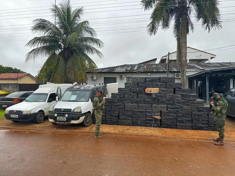 Operação da Polícia Militar em Contrabando de 30 Mil Maços de Cigarros na Fronteira de Rondônia