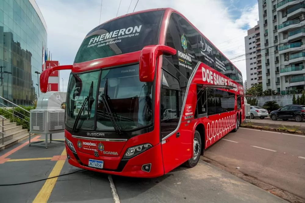Nova Unidade Móvel de Coleta de Sangue da Fhemeron é Inaugurada para Aumentar Acesso à Doação em Rondônia
