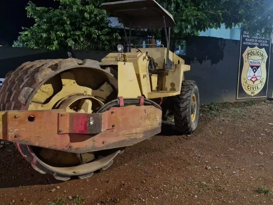 Polícia Civil Recupera Equipamento Pesado Roubado em Menos de 24 Horas