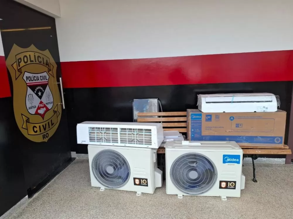 Polícia Civil Recupera Centrais de Ar Roubadas de Parque em Operação Relâmpago