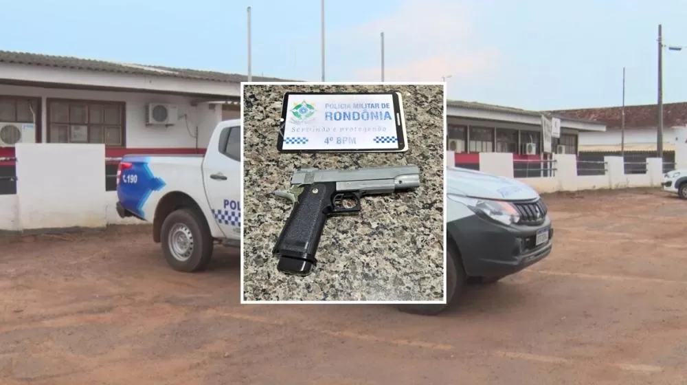 Filho é Preso em Cacoal Após Ameaçar Mãe com Arma Falsa no Bairro Floresta