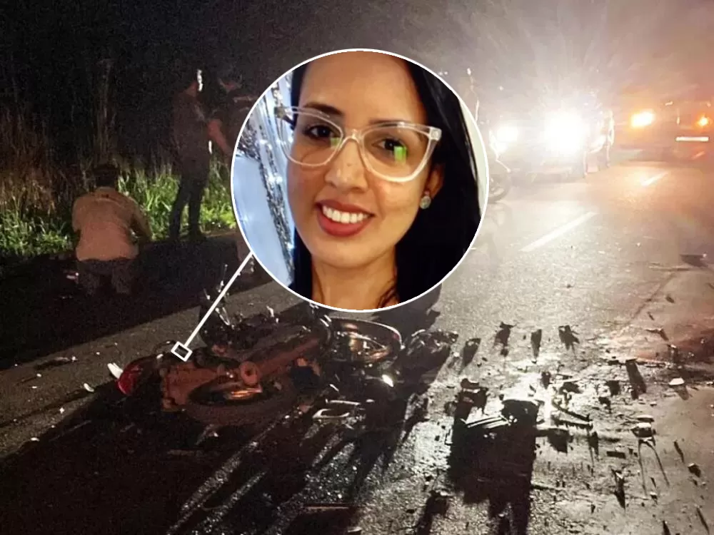 Mulher é socorrida em estado grave após grave acidente na RO-010 em Pimenta Bueno 