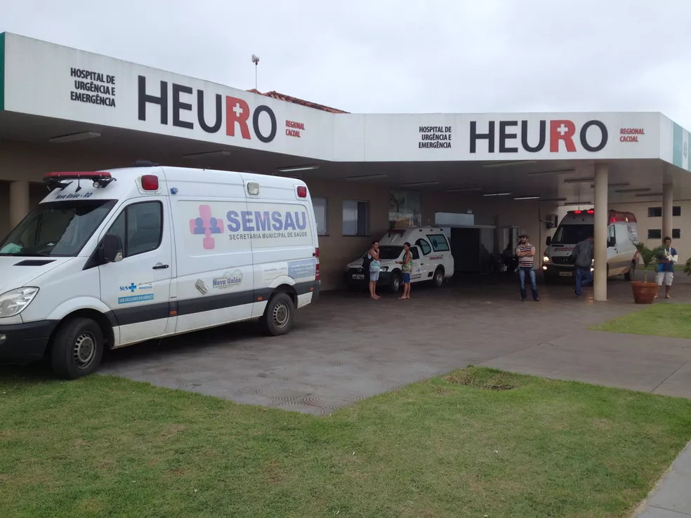 Homem que teve pênis cortado com faca por esposa em Cacoal recebe alta do alta do Heuro