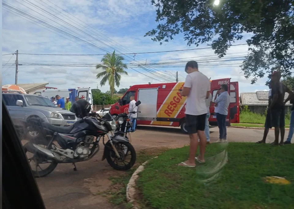 Motociclista Sem CNH Fica Gravemente Ferido em Acidente no Anel Viário de Cacoal