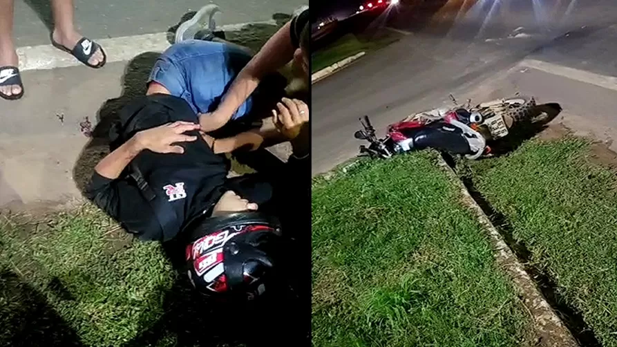 Vídeo: Motociclista é Atropelado por Caminhão com Faróis Apagados ao Cruzar BR-364 para Greenville em Cacoal