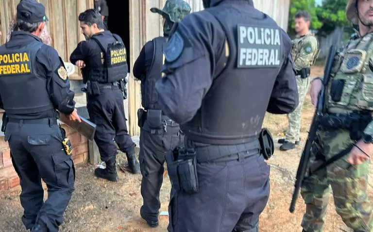 Operação da PF combate garimpo ilegal em terra indígena próxima a Cacoal e revela danos de R$ 11 milhões