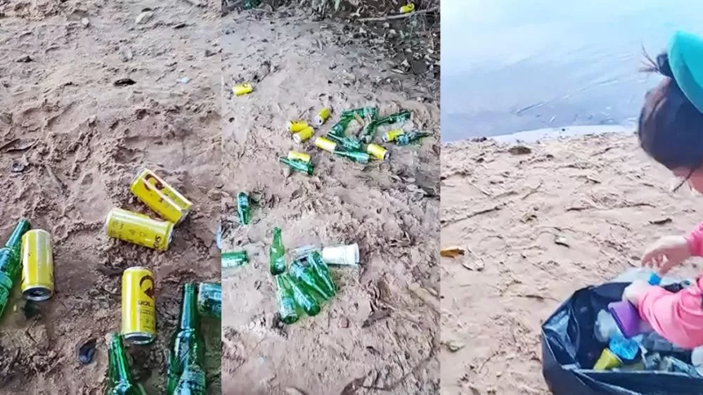 Homem Registra Vídeo Indignado com Lixo no Rio Machado em Cacoal e Viraliza nas Redes Sociais