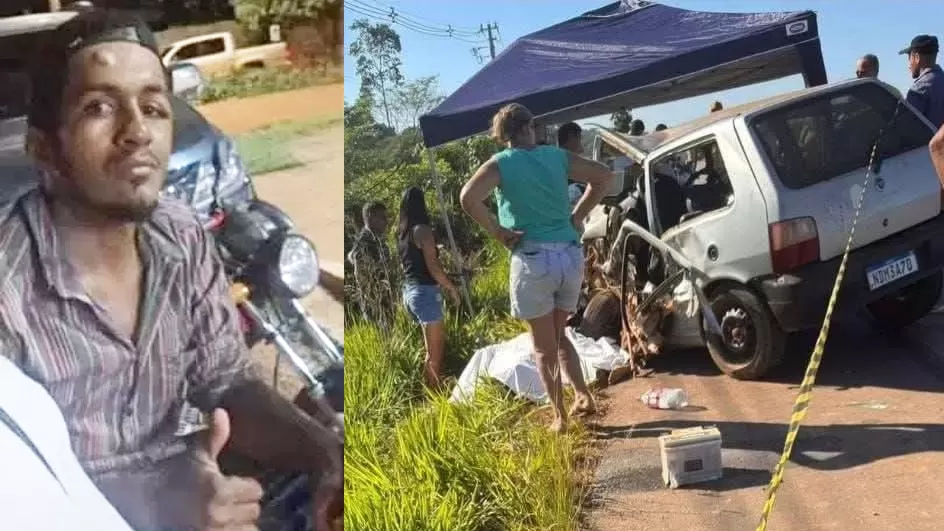 Grave Acidente Entre Carreta e Fiat Uno na BR-364 Deixa 1 Morte e 3 Feridos entre Rio Branco e Porto Velho