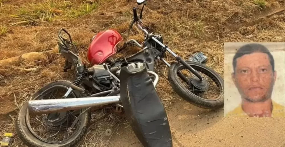 Homem de 47 anos morre em acidente na BR-364 envolvendo motocicleta Honda CG 125 e Nissan Kicks