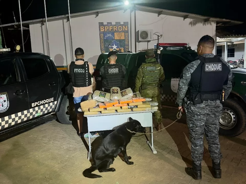 Grande Apreensão de Drogas em Rondônia: Operação Protetor das Divisas Intercepta 31 Quilos de Entorpecentes na BR-364