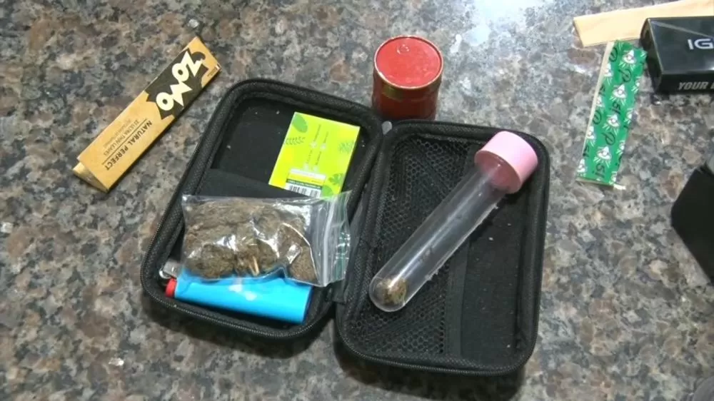 Quatro jovens são flagrados com drogas no Parque Sabiá em Cacoal e levados à delegacia