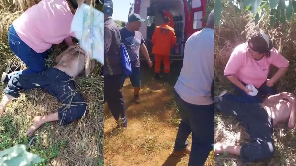 Vídeo: Idoso com Alzheimer é Encontrado com Vida Após 4 Dias Desaparecido em Rondônia