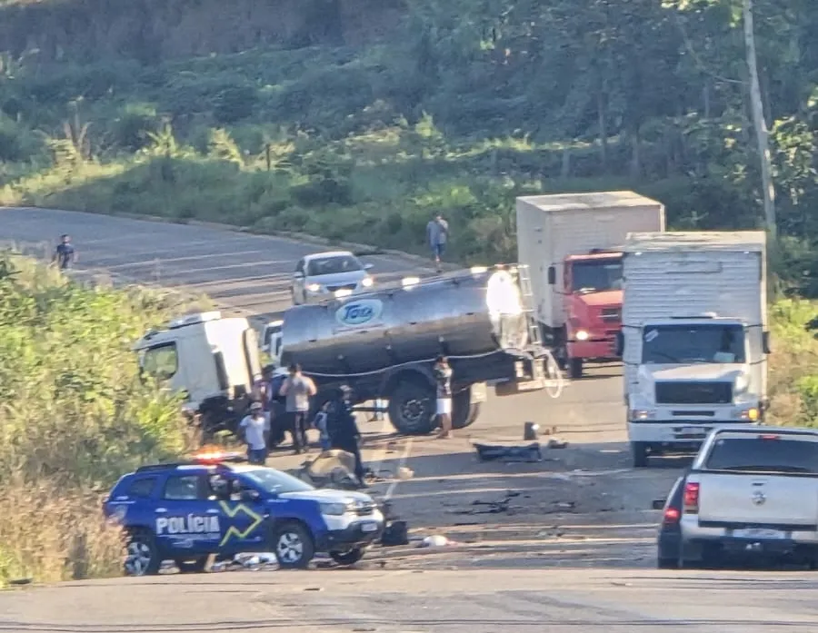 Acidente Fatal na RO-460 envolvendo caminhão de transporte de leite deixa uma vítima e choca moradores de Rondônia