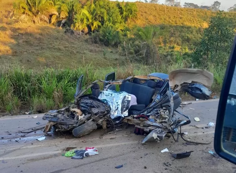 Acidente brutal entre carro e caminhão-tanque na BR-421 em Rondônia deixa um morto e dois feridos – Cacoal NEWS acompanha o caso