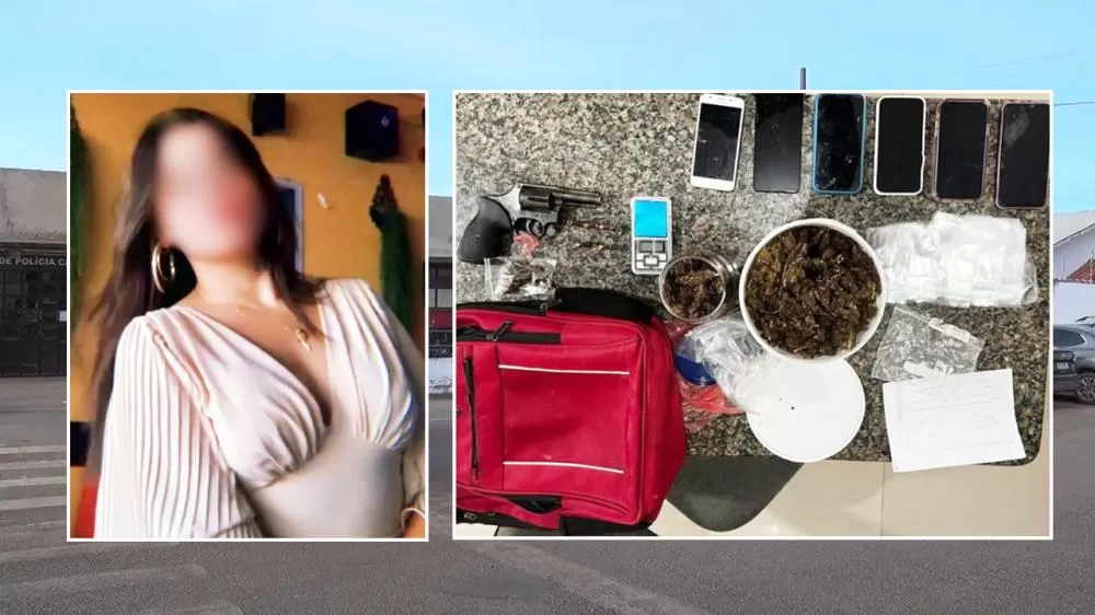 Jovem acaba Baleada e Namorado é Preso com Arma e Mais de 1 Kg de Maconha em Cacoal