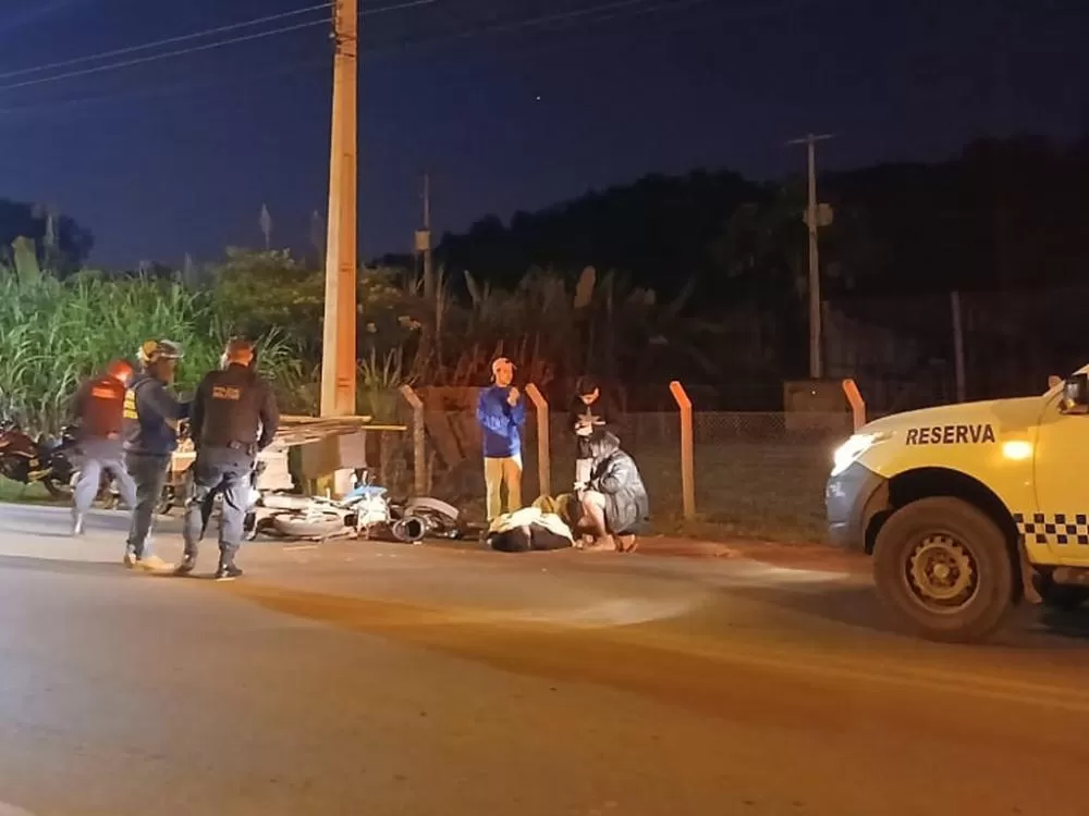 Grave Acidente em Cacoal: Motociclista Colide com Carretinha na Rodovia do Café no inicio desta manhã