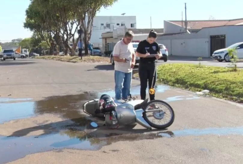 Motorista foge após provocar grave acidente em Cacoal e deixa duas mulheres hospitalizadas com suspeita de fratura grave