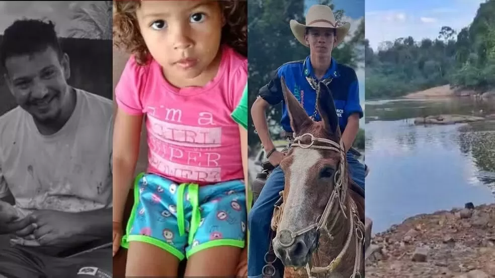 Tragédia em Rondônia: Quatro morrem afogados em menos de 48 horas durante momentos de lazer – Uma das vítimas era criança de apenas 3 anos
