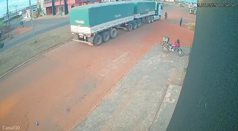 Foto: Reprodução - Câmera de Segurança