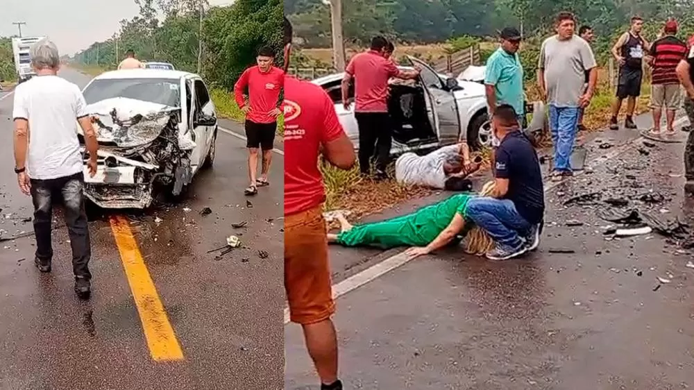 Homem morre em acidente na BR 319; outras pessoas ficam gravemente feridas 