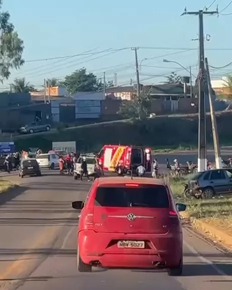 Grave Acidente em Cacoal: Motociclista Fica Ferido na Rodovia do Café Próximo ao Bairro São Marcos