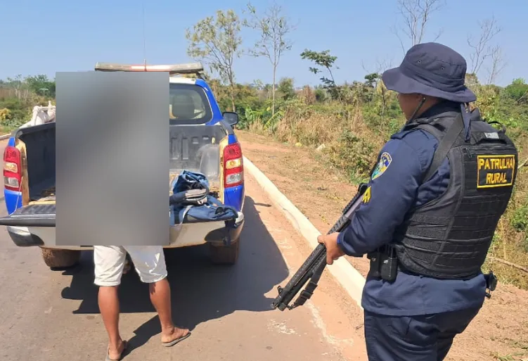 Abordagem em Cacoal no Complexo Beira Rio termina com Suspeito Detido na Possibilidade de Furto ou Apropriação