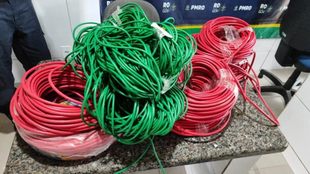 4° BPM da Polícia Militar de Cacoal Recupera R$ 14 Mil em Cabos e Impede Estelionato usando Disfarce