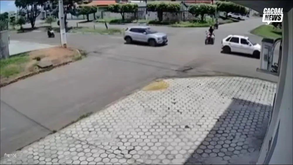 Em Vídeo Mais um Grave Acidente na Avenida Nações Unidas em Cacoal Mesmo com Sinalização