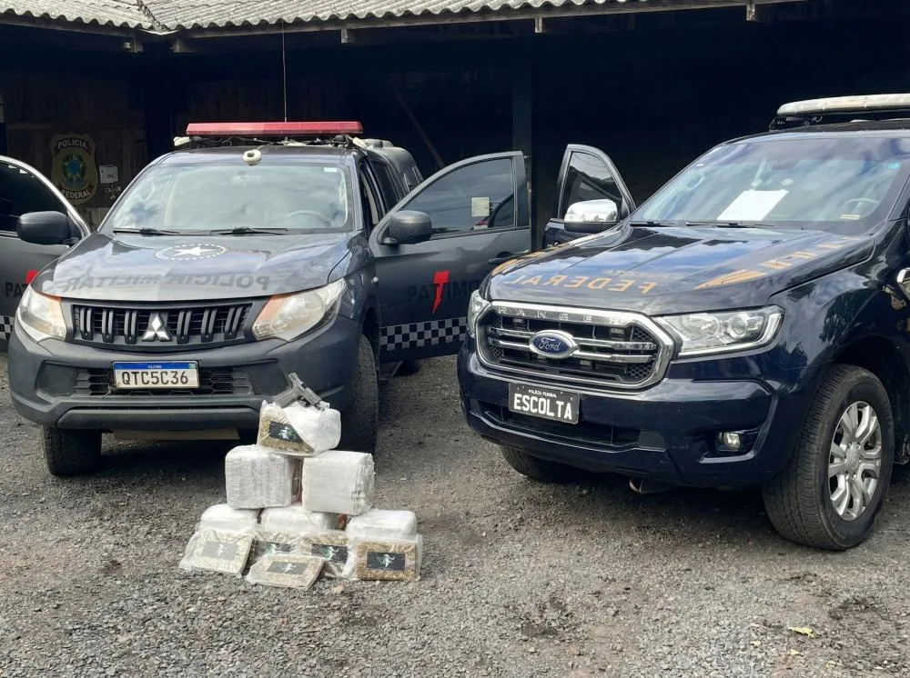 Mega apreensão na Zona Rural: Operação integrada encontra 33 kg de drogas, pistola e munições em Cacoal