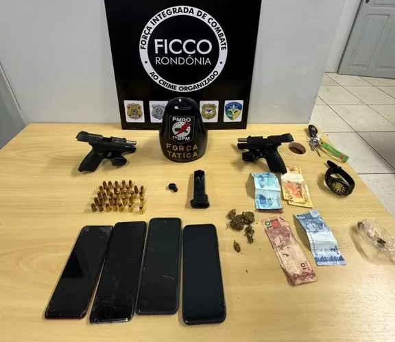 FICCO/RO Prende Membros de Facção Planejando Ataque a Grupo Rival