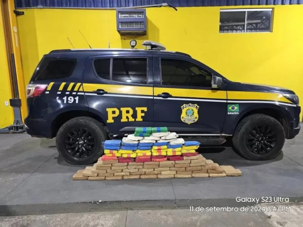 PRF em Rondônia Apreende Mais de 200 kg de Cocaína em Menos de Cinco Horas