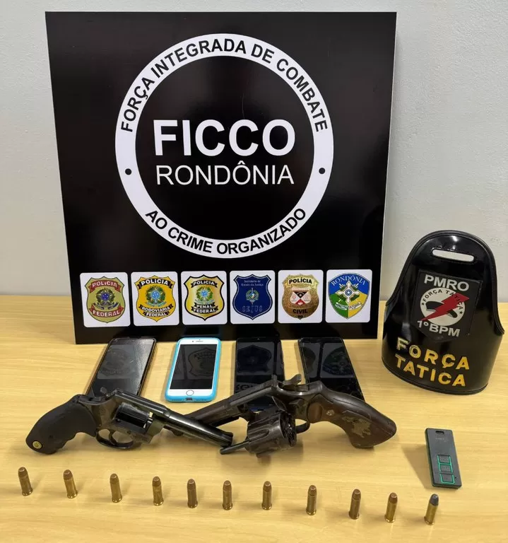 FICCO/RO prende membros de facção criminosa e frustra ataque em Rondônia