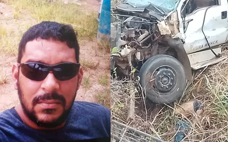 Vídeo: Motorista de caminhão morre após capotamento na RO-133 envolvendo caminhão munk 