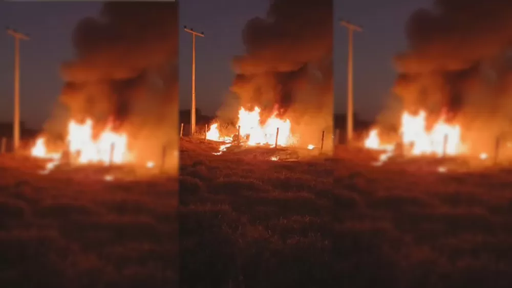 Incêndio Criminoso em Terreno no Bairro Habitar Brasil, em Cacoal