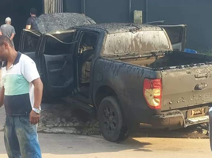 Incêndio de Grandes Proporções Atinge a Casa de Forró Querência em Ji-Paraná