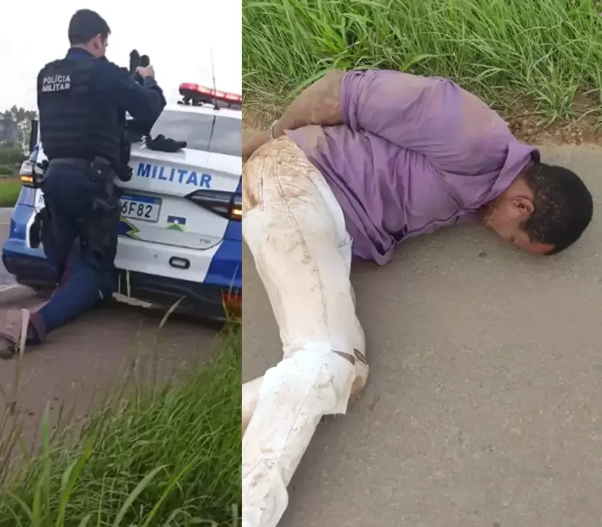 Suspeito de Roubo é Preso Após Perseguição na BR-364 com destino à Cacoal