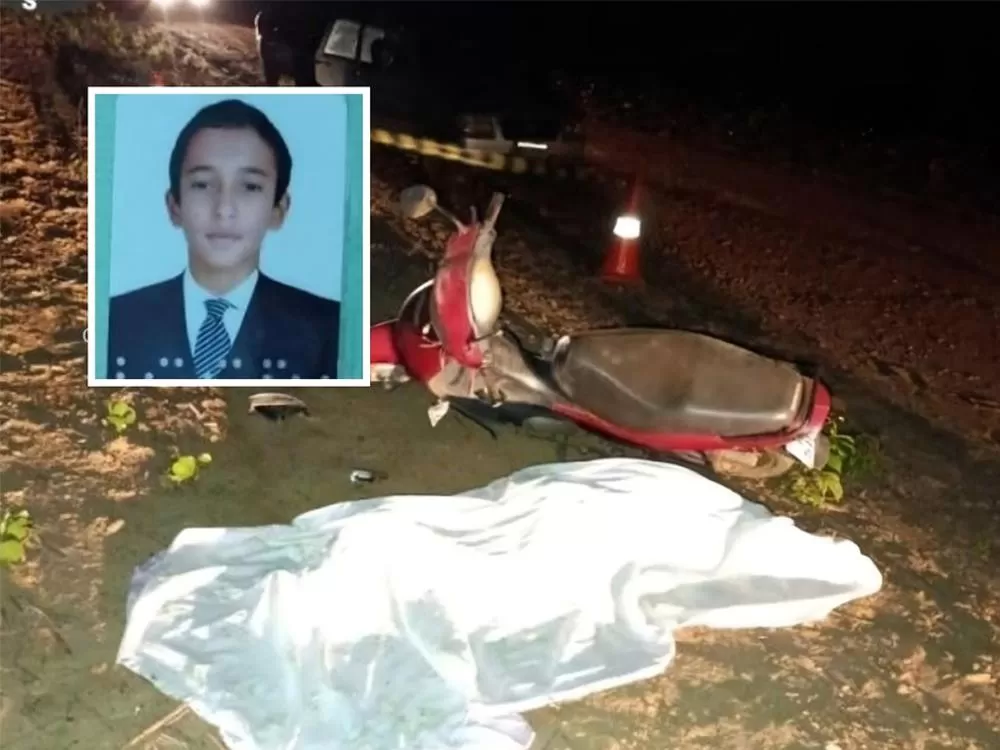 Jovem morre após perder controle de motocicleta em estrada rural em Seringueiras 