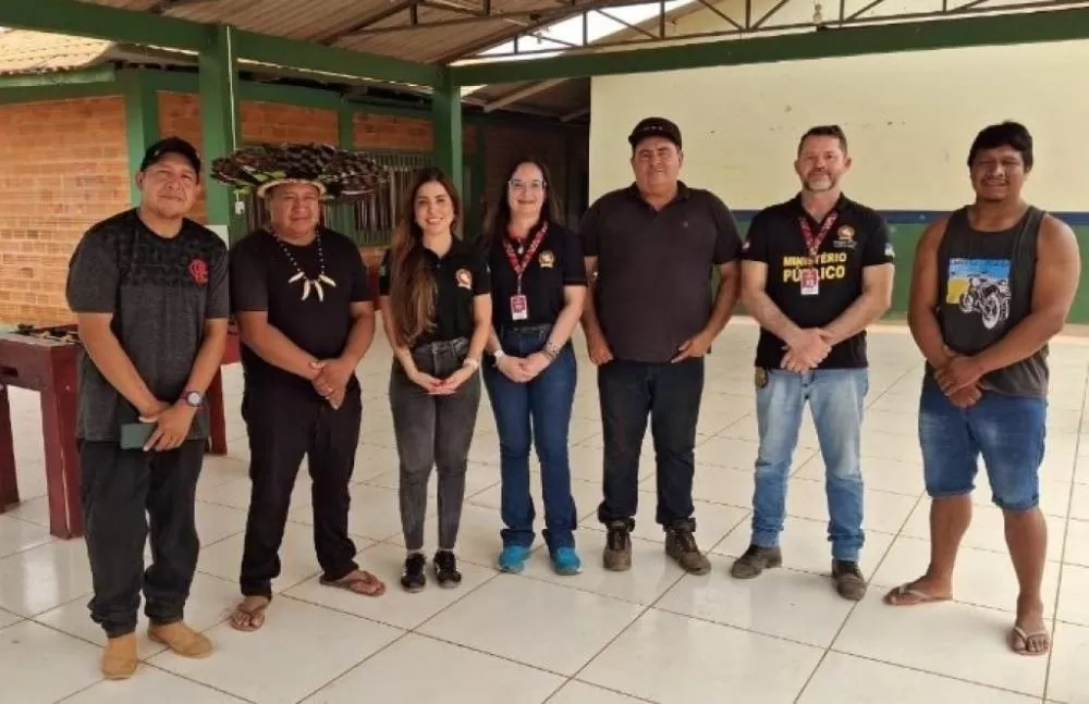 MPRO Visita Nova Seção Eleitoral na Terra Indígena Tenente Marques em Pimenta Bueno