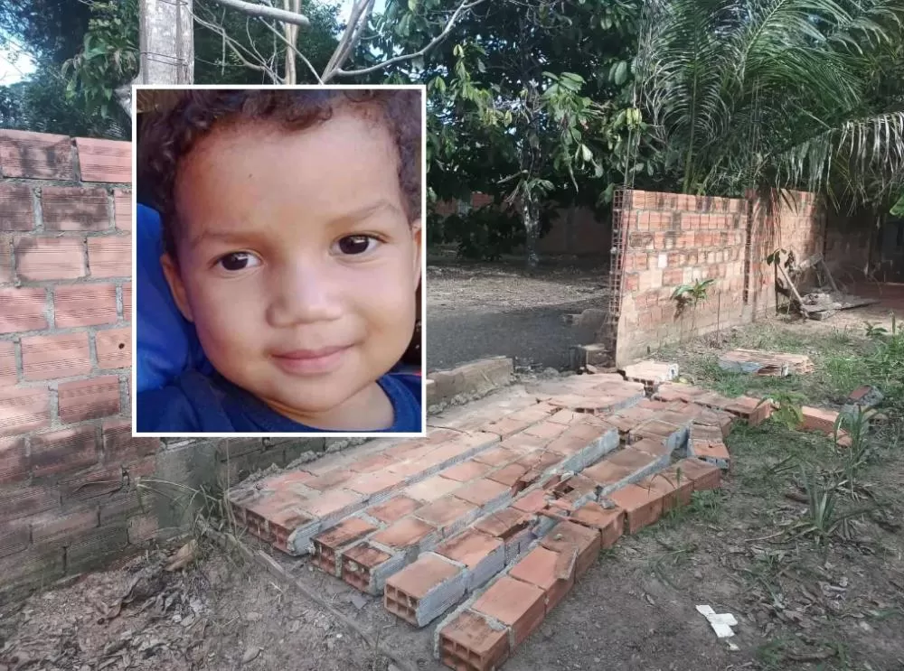 Criança de 2 anos morre após desabamento de muro em Presidente Médici, RO