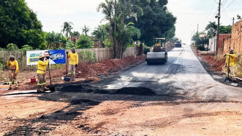 Cacoal Recebe Investimentos em Infraestrutura com Pavimentação de 60 Novas Ruas