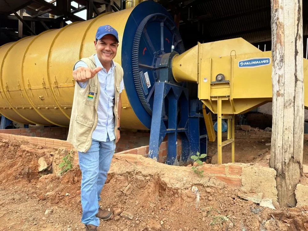 Cássio Gois Entrega Secador de Alta Capacidade para Impulsionar o Setor Cafeeiro em Cacoal
