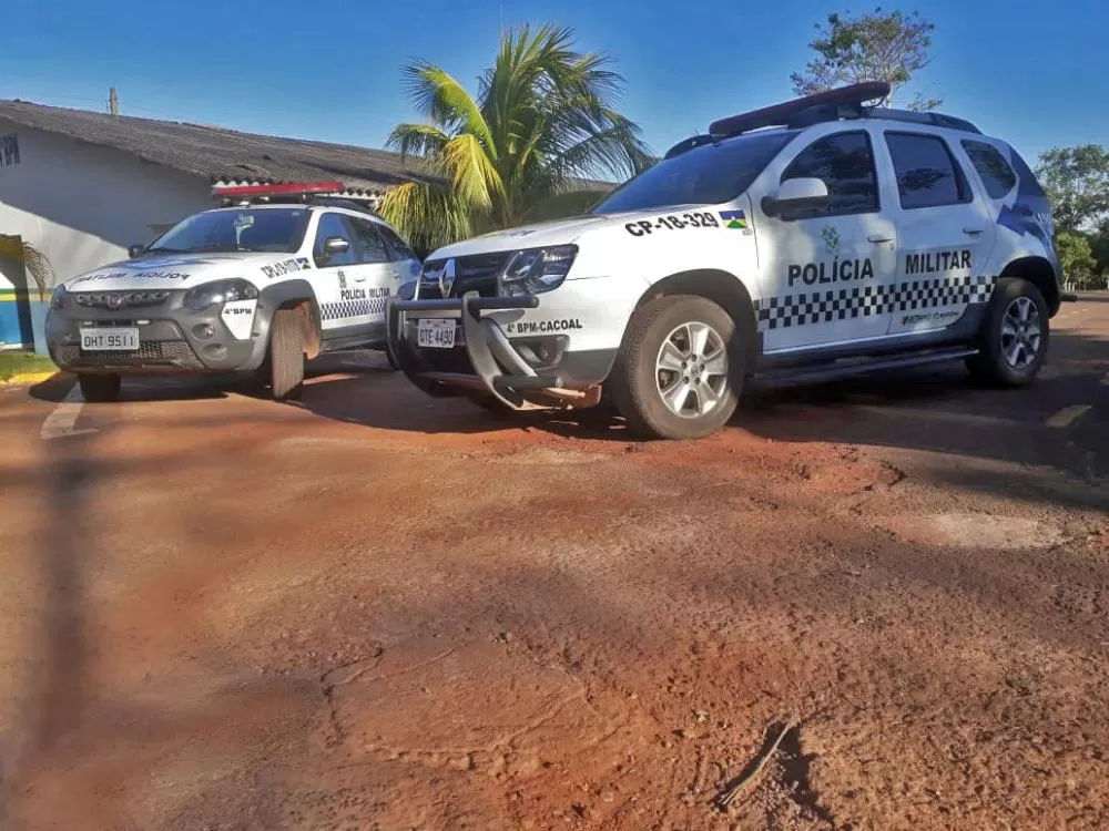 Polícia Militar Cumpre Mandado de Prisão por Violência Doméstica na Linha 11 em Cacoal