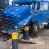 Caminhonete do Exército Sofre Danos em Colisão com Caminhão Tanque no Centro de Porto Velho